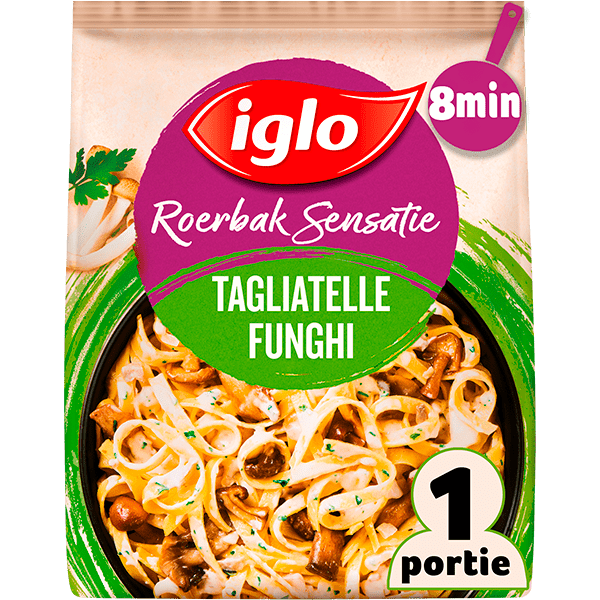 Iglo Roerbaksensatie Tagliatelle Funghi