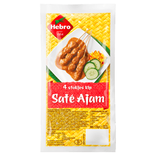Hebro 4 Chicken Satay Ajam Sticks