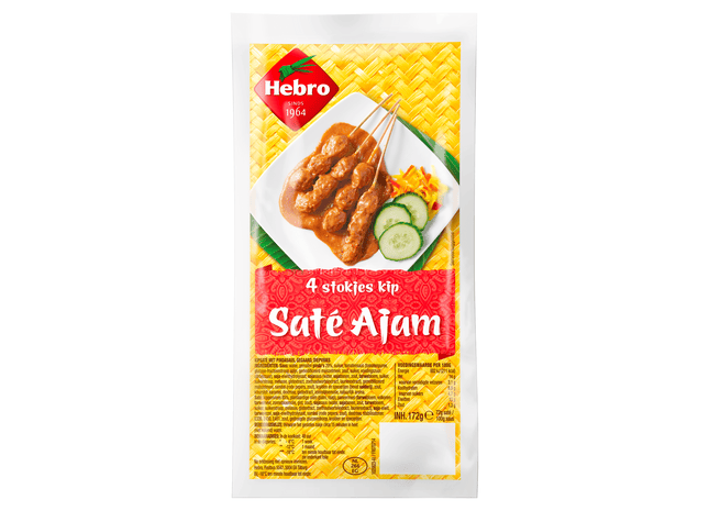 Hebro 4 Chicken Satay Ajam Sticks