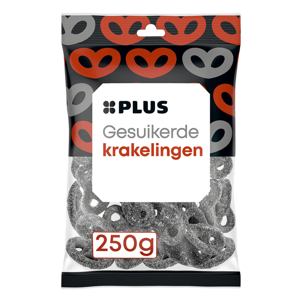 Gesuikerde krakelingen drop