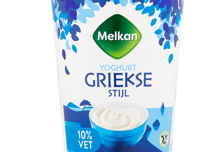 Melkan Griekse stijl yoghurt 10% vet  Dutchshopper