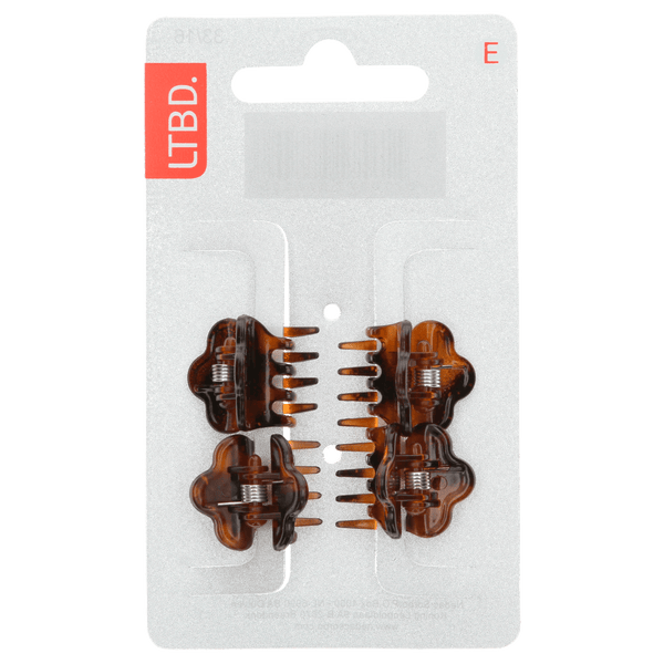 LTBD Haarklammer Nylon Schildkröte