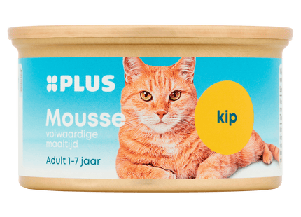 Cat mousse chicken