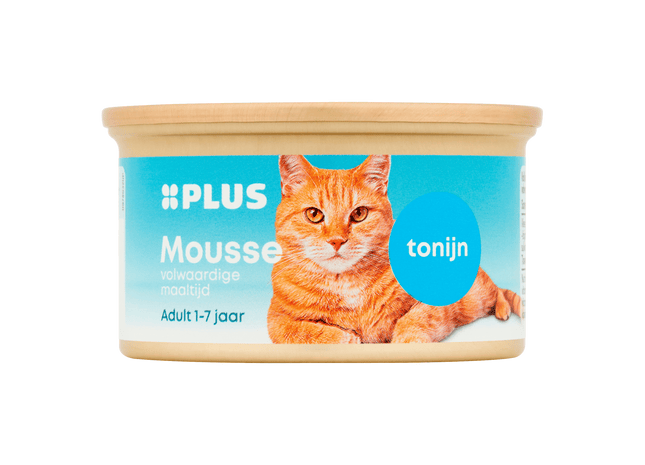 Katten mousse tonijn