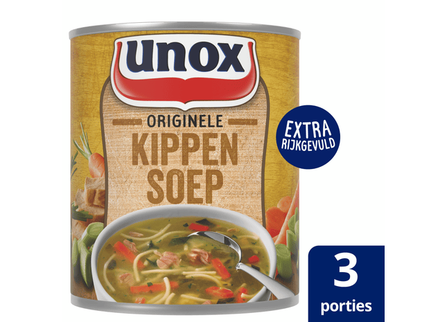Unox Soep in Blik Kippensoep