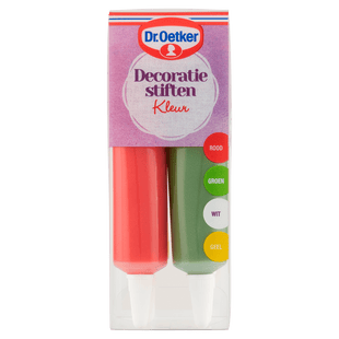 Dr. Oetker Decoratiestiften kleur versiering