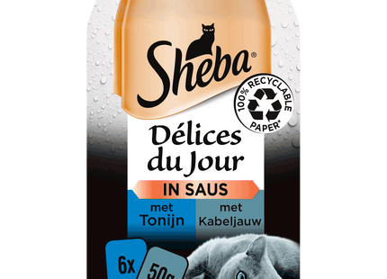 Sheba Délices du Jour Tonijn saus