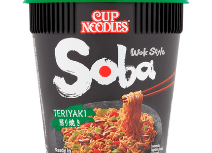 Nissin Soba cup Teriyaki noodles