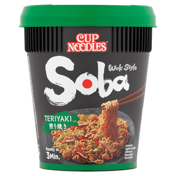 Nissin Soba cup Teriyaki noodles