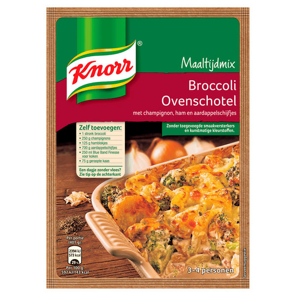 Knorr Maaltijdmix Ovenschotel Broccoli  Dutchshopper