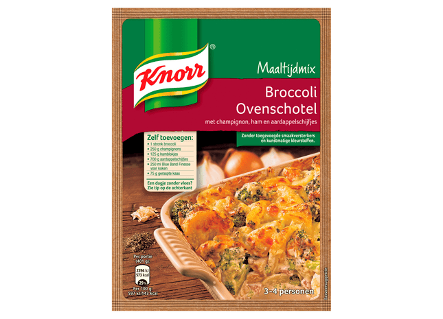 Knorr Maaltijdmix Ovenschotel Broccoli  Dutchshopper