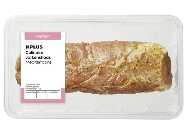 Culinaire varkenshaas mediterraans 1st