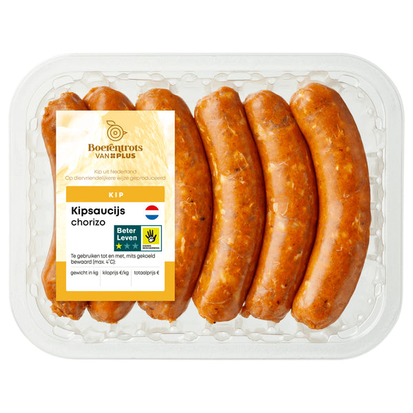 Boerentrots Chicken Sausage Chorizo
