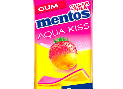 Mentos Aqua Kiss Strawberry - Mandarin 2-pack