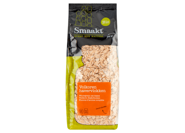 Smaakt Havervlokken grof bio