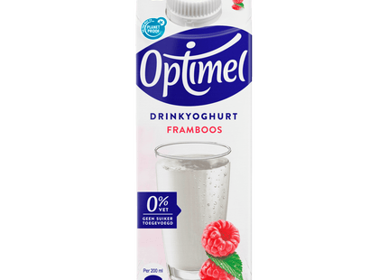 Optimel Drink framboos 0% vet