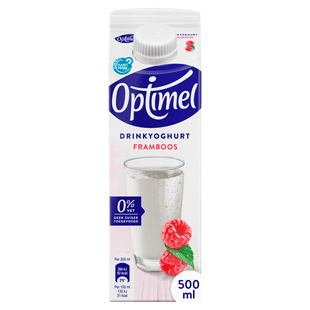 Optimel Drink framboos 0% vet