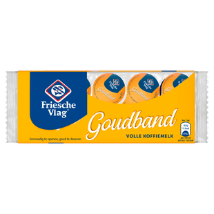 Friesche Vlag Goudband Koffiemelk cups