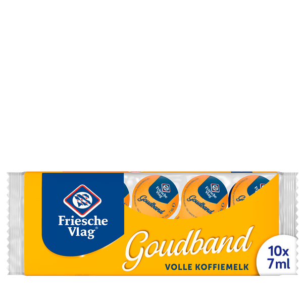 Friesche Vlag Goudband Koffiemelk cups