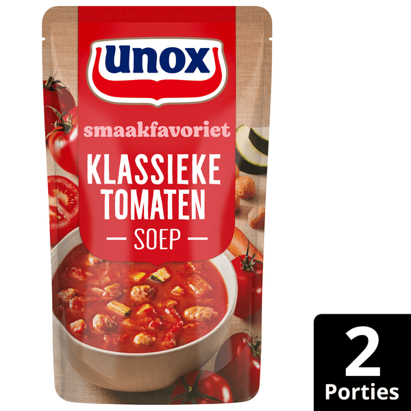 Unox Soep in zak Klassieke tomatensoep
