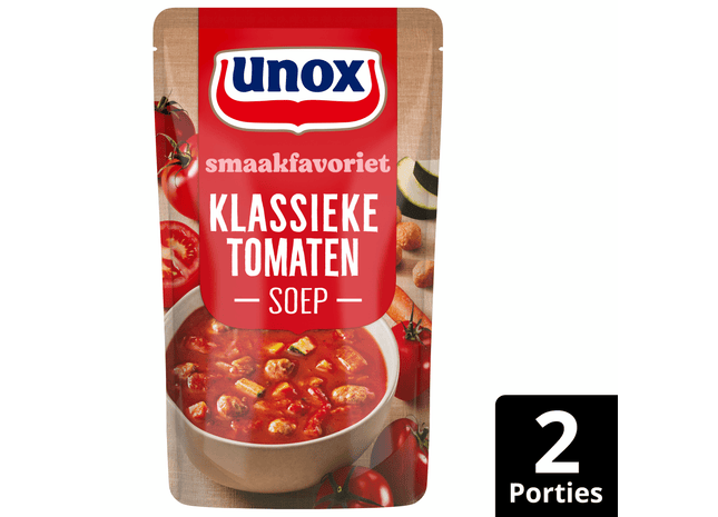 Unox Soep in zak Klassieke tomatensoep