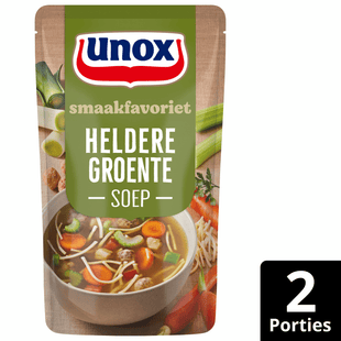 Unox-Suppe im Beutel Gemüsesuppe