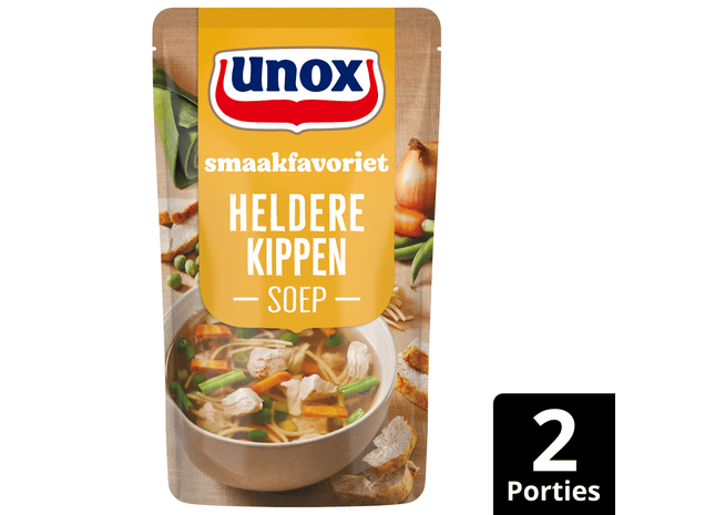 Unox Soep In Zak Heldere kippensoep