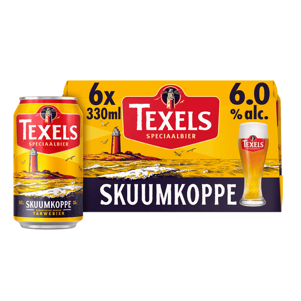 Texels Skuumkoppe beer can