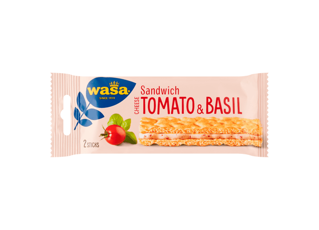 Wasa Sandwich Tomato & Basil  3x2 stuks