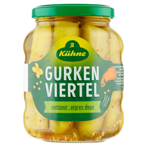 Kuhne Gurkenviertel zoetzuur