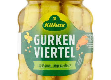 Kuhne Gurkenviertel sweet and sour