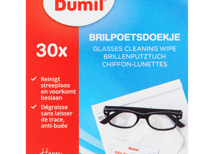 Dumil Vochtige brilpoetsdoekjes