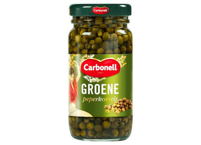 Carbonell Groene Peperkorrels