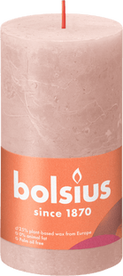 Bolsius Rustiek Shine stompkaars 130/68 Misty