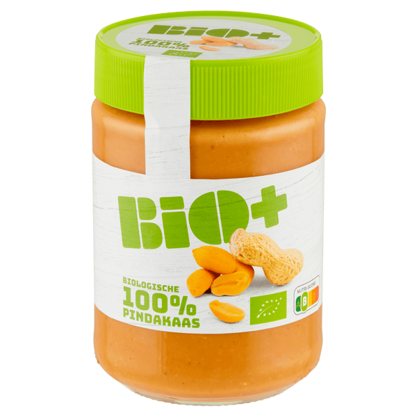 BIO+ Biologische 100% Pindakaas naturel