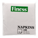 Finess Servetten wit 33 cm