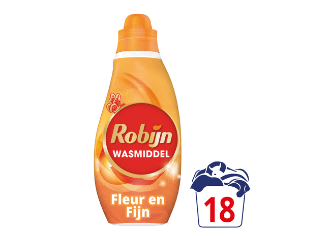 Robijn Wasmiddel fleur & fijn 18sc
