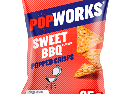 Popworks popped crisp Barbecue