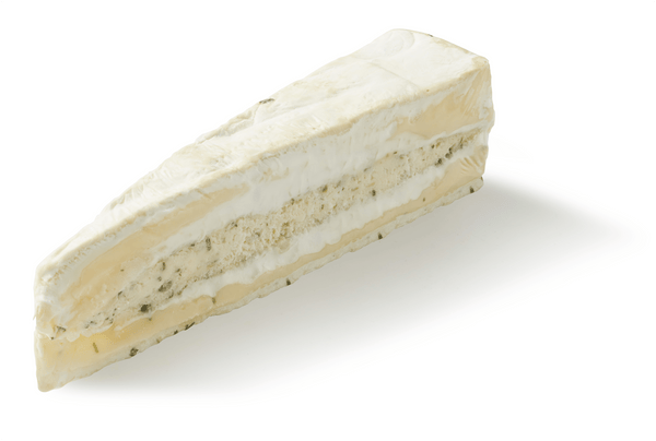 Stuffed brie with chives 60+