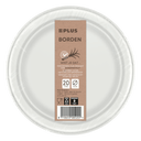 Runder Teller 18 cm Bagasse