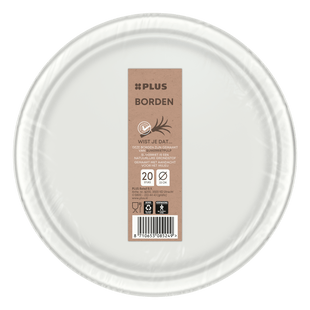 Bord rond 23cm bagasse