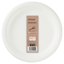 Round 23 cm bagasse plate