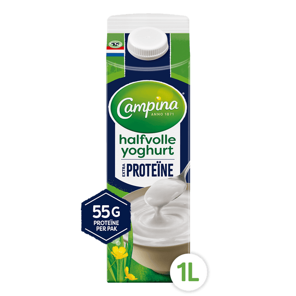 Campina Extra Protein Semi-Skimmed Yogurt