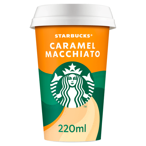 Starbucks Gekühlter Eiskaffee Karamell Macchiato