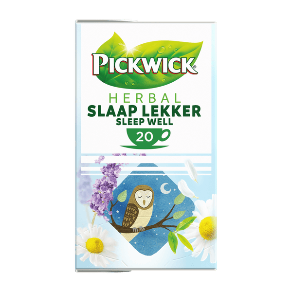Pickwick Kräuter Schlaf gut Kräutertee
