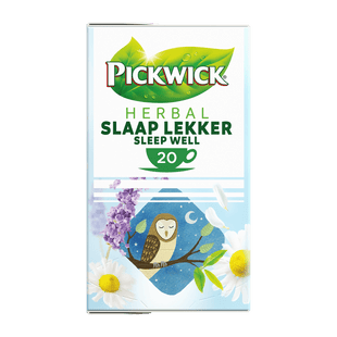 Pickwick Herbal slaap lekker kruidenthee