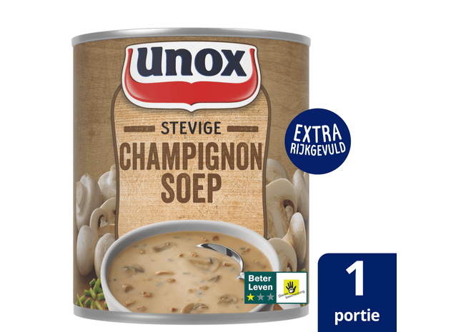 Unox Stevige soep champignonsoep