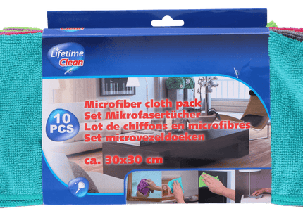 Lifetime Clean Microvezeldoeken 10-pack