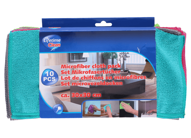 Lifetime Clean Microvezeldoeken 10-pack