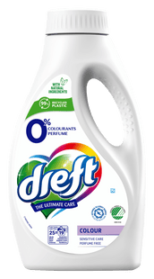 Dreft Vloeibaar wasmiddel Colour 0% parfum